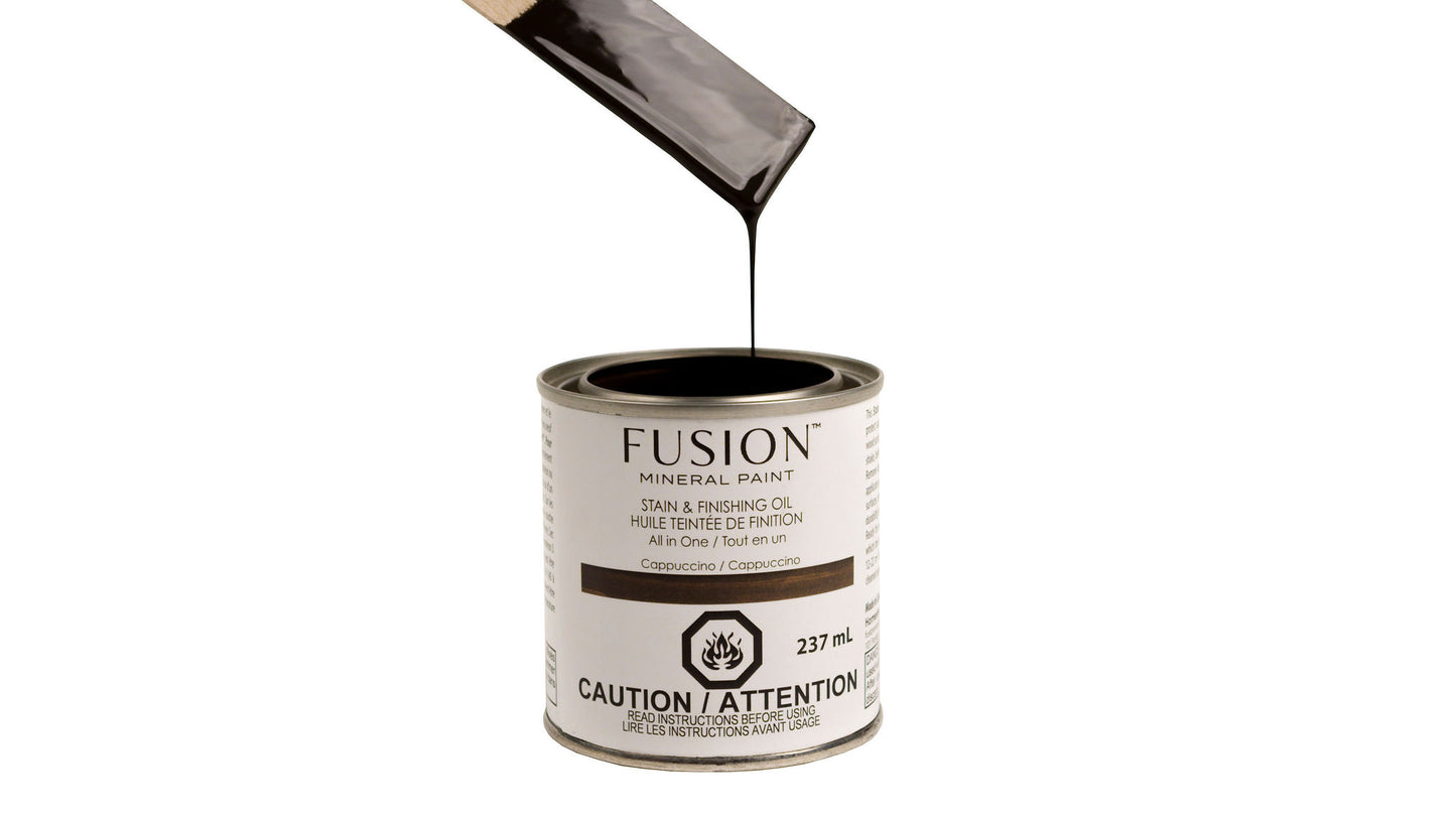 Cappucino Fusion Finishing Oil 237ml